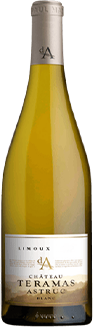 dA Teramas Limoux Blanc 2018   Vol, Verfijnd  € 14.60 PER FLES