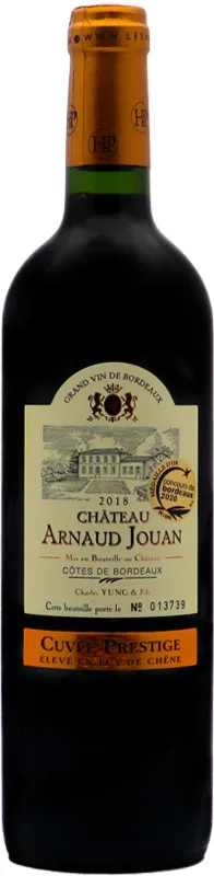 Les Hauts de Palette Château Arnaud Jouan Cuvée Prestige Côtes de Bordeaux 2018
