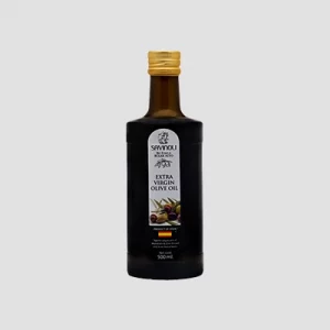 Extra virgin olijfolie 0,5L glazen fles